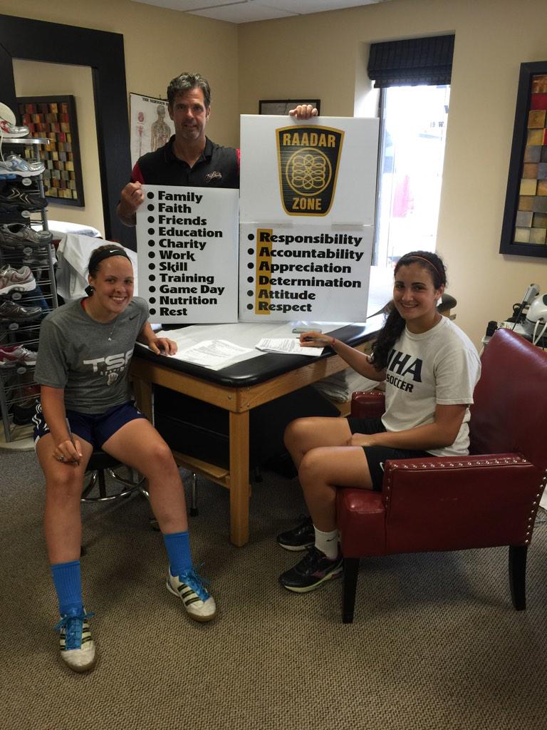 Vince_Burke's tweet photo. #IHA HS soccer twins 1 team in country may look different but just signed the same #RAADAR student athlete contract. http://t.co/C2TQwkKyak