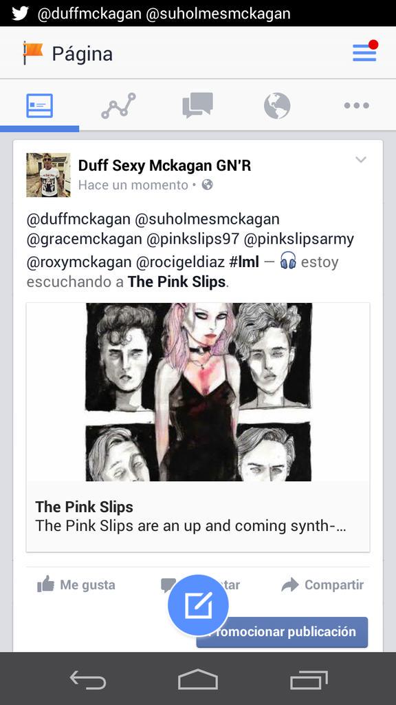 DuffSexyMckagan's tweet photo. I'm listening to @PinkSlips97 !!!!!👅👅 duffmckagan @suholmesmckagan @gracemckagan @thepinkslipsarmy @roxymckagan❤❤❤ http://t.co/jGP4M0XvGA