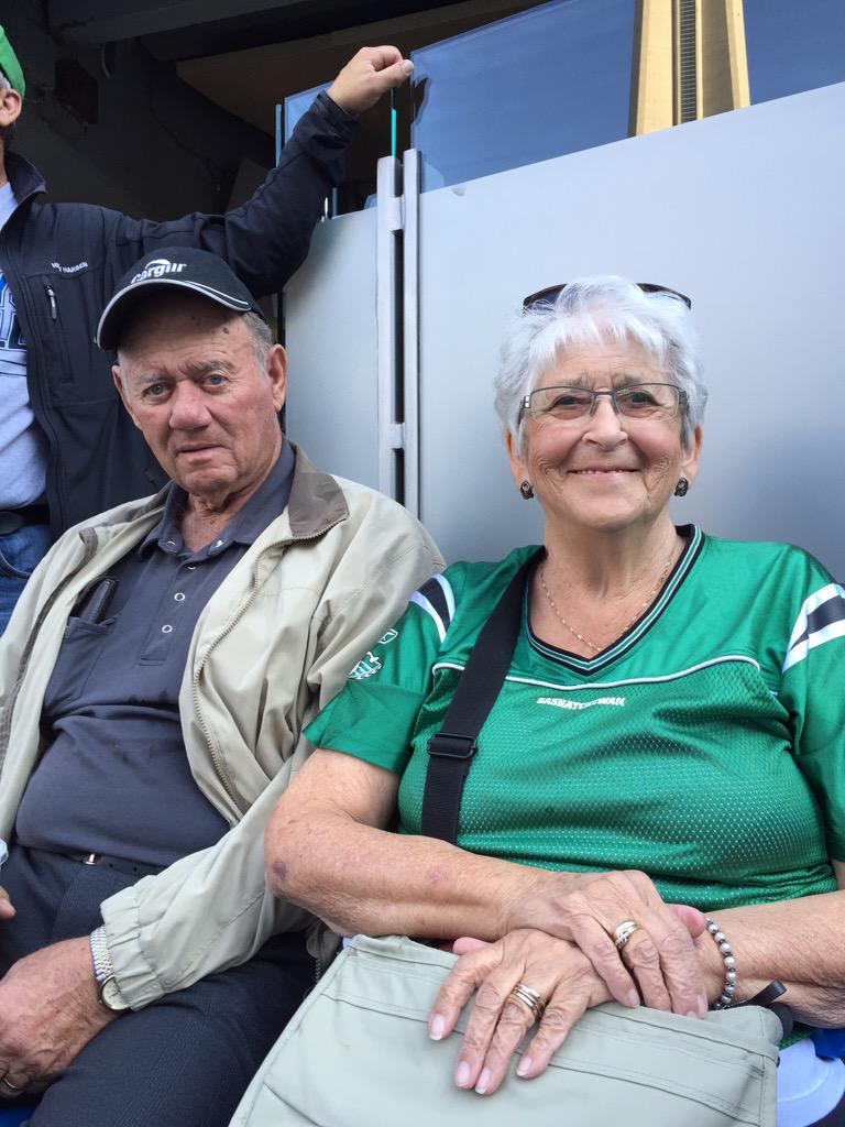 All the way from Saskatoon, Saskatchewan. Go Jays! #VoteBringerOfRain #greenisthecolour