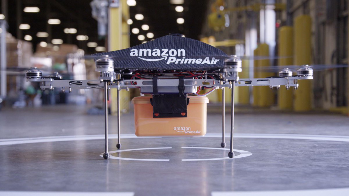 ForbesTech's tweet photo. Amazon appears to be taking small steps to develop its drone delivery program: http://t.co/DlUabVfugk http://t.co/6vQS35xGMD