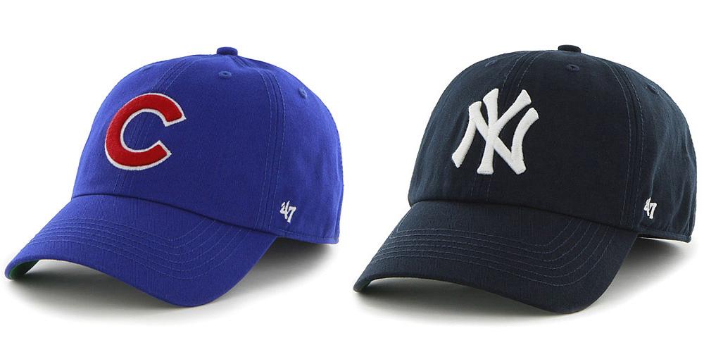 MLB's tweet image. Free hats! We’re giving away a @47Brand franchise fitted cap to TWELVE followers who RT: atmlb.com/1NAFw8p