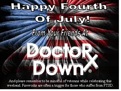 DoctorDown's tweet photo. Happy Fourth of July weekend from your friends at Doctor Down, Inc!
#FourthofJuly #IndependenceDay #VeteranAwareness http://t.co/ZGIoj5Q6Mn