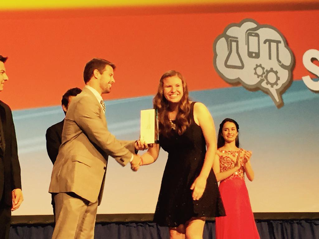 FifeFBLA's tweet photo. Micala - NATIONAL CHAMPION in E-Business!!! #fifefblarocks #wafblastyle #WAFBLA #NLC2015 http://t.co/2nDVbpgSam