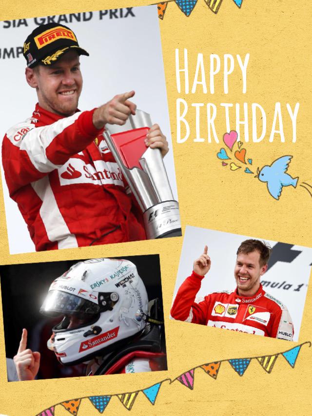 miso1977's tweet photo. Happy 28th Birthday Seb!! <3 :-))
#HappyBirthdaySebVettel http://t.co/WPRvjoV5qp