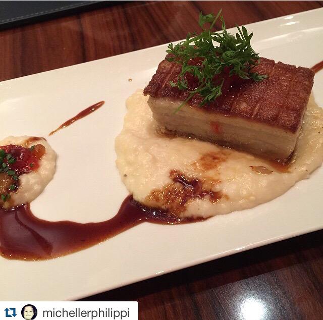 Kurobuta #Pork Belly at #GordonRamsaySteak <a href="/parisvegas/">Paris Las Vegas</a> #lasvegas (thanks for sharing @michellerphilippi!) #EEEEEATS