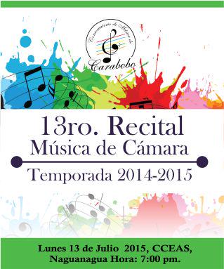 consermucacmc's tweet photo. #AgendaCMC #13J Recital Música de Camara,7:00 pm #Gratis #EspectáculosEC http://t.co/Mj6PPMAQv4