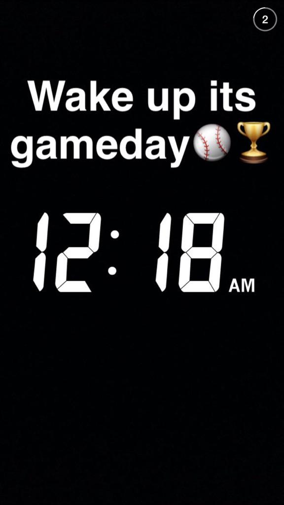 OnlyPlayas's tweet image. When you wake up at 12:18 because it's God damn game day 💪🏼⚾️