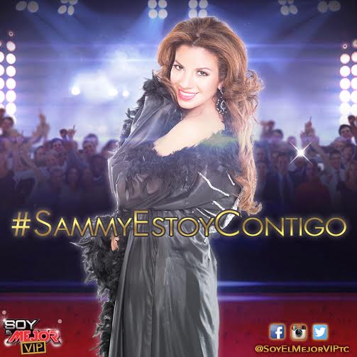 tcsoyelmejor's tweet photo. ¿Quieres darle una gran bienvenida a @samanthagreyb? Ahora tenemos un nuevo hashtag #SammyEstoyContigo ¡Escríbele ya! http://t.co/bxypR6XdtH
