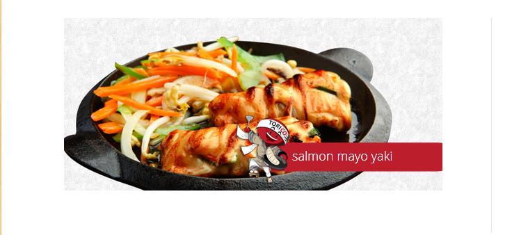 Menu hari ini ada Salmon Crunchy dan Salmon Mayo Yaki
Untuk pecinta Salmon Yukk mampir ke <a href="/toricoresto/">Torico Restaurant</a>