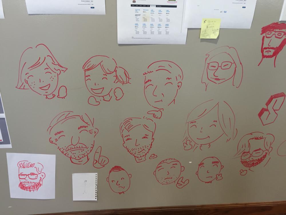 DesignAppDirect's tweet image. ICYMI: our takeover of the dry erase wall #DesignFamily