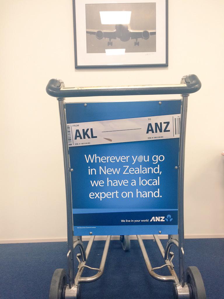 WLGAirport's tweet photo. @AKL_Airport is this one of yours?  #LostTrolley #TrolleyOnTour #RunawayTrolley #JetsettingTrolley http://t.co/U8H9rBhwtM