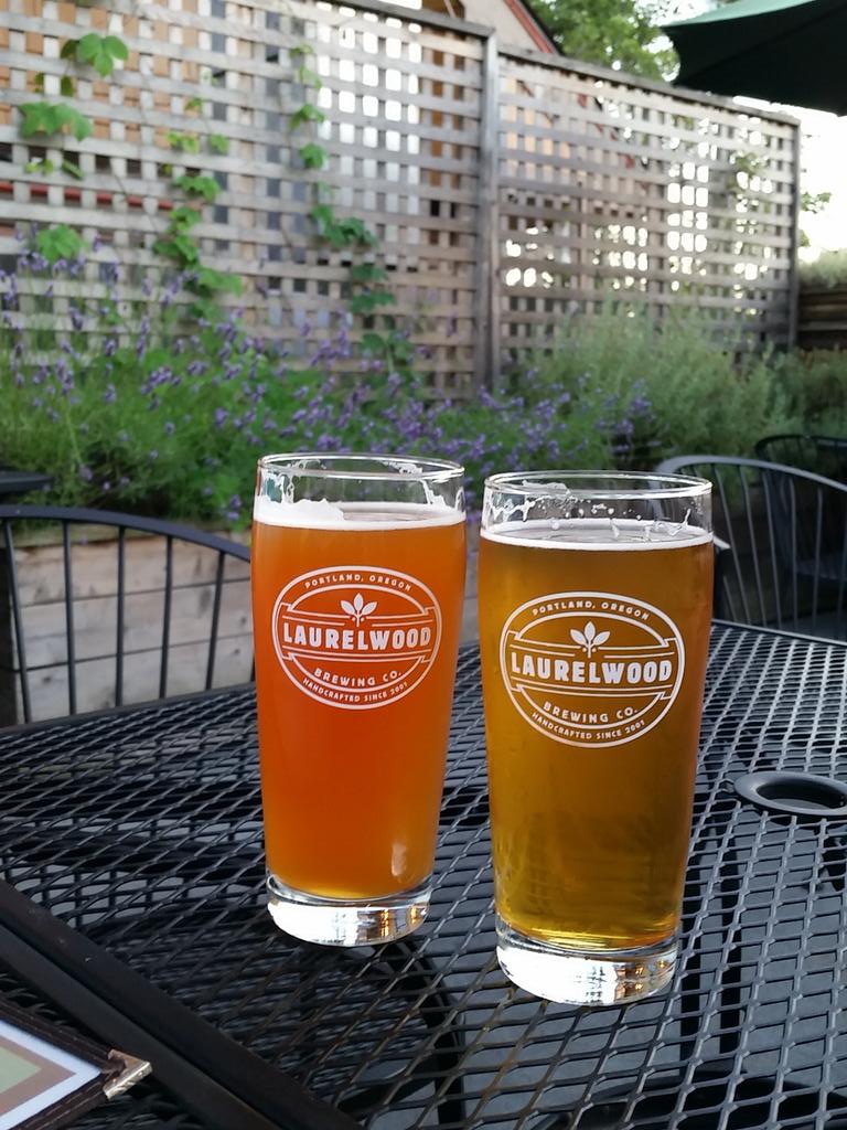 Col, Laurelwood, PDX, patio #lifeisgood