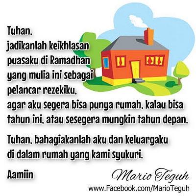marioteguh's tweet image. Katakanlah Aamiin atau Retweet, jika doa MINTA RUMAH ini adalah doa Anda juga. Love you! ☺☺☺