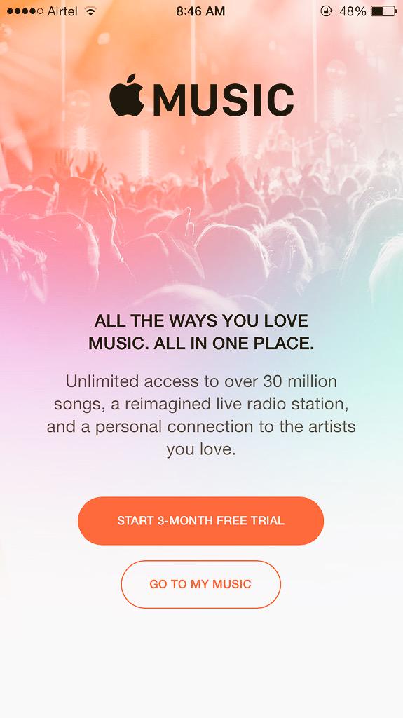 CookTheCode's tweet image. Apple music. And it&apos;s awesome.