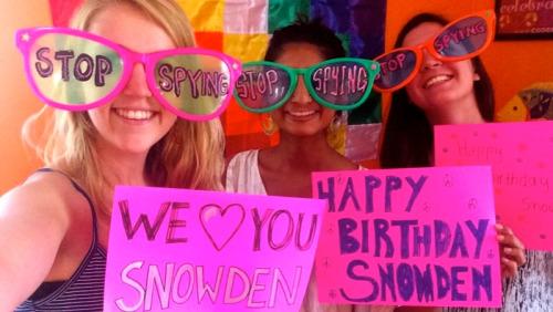 Sunday 21 June marks Edward Snowden s 32nd birthday +  