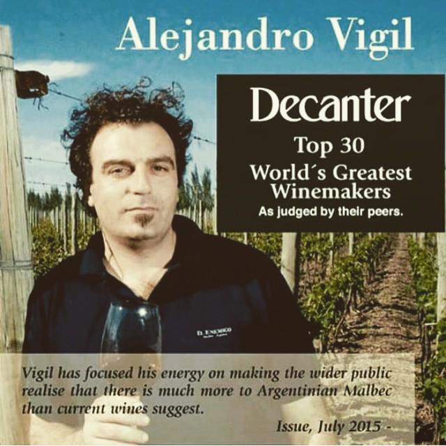 MWDAustralia's tweet photo. Congratulations Alejandro Vigil! Top 30 world's greatest winemakers! Well deserved! @alevi… http://t.co/4eT7hg6Guo http://t.co/ZjNUmka2Xo
