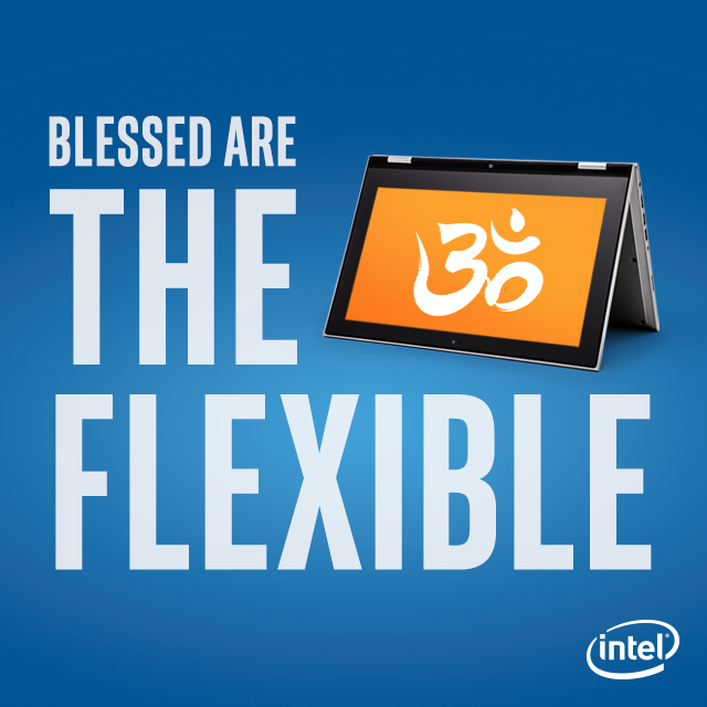 IntelIndia's tweet photo. It’s International #YogaDay are you as flexible as these yoga masters? #BackPlank #acroyoga #Om #IntelInside http://t.co/aPbNmeU5rG