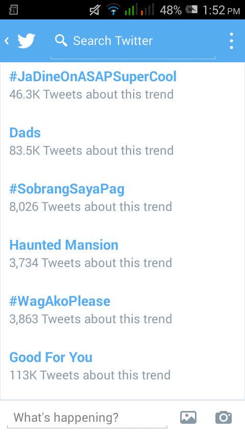 blank24_blanko's tweet photo. Haunted Mansion, Jerome Ponce and Janella all trended effortlessly today. #excited #solidfanbase @junrobleslana http://t.co/tjLfO99tlw