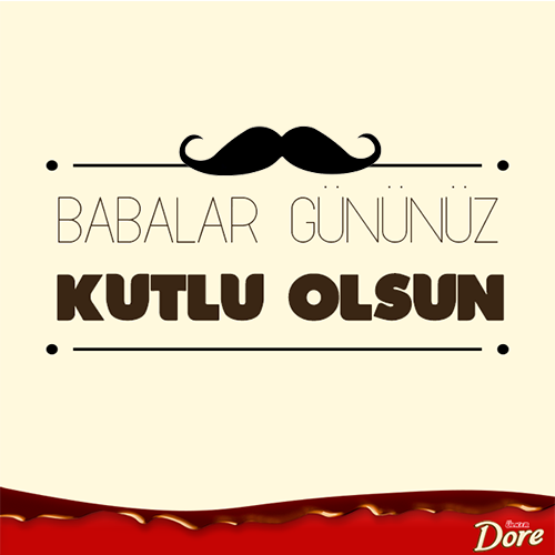 Tüm babaların Babalar Günü kutlu olsun!