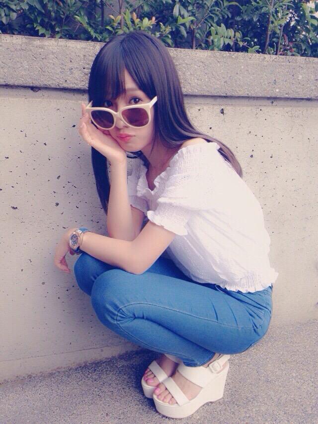 Maeda_Nozomi's tweet photo. 今日の私服。 http://t.co/5RmNtaskUs