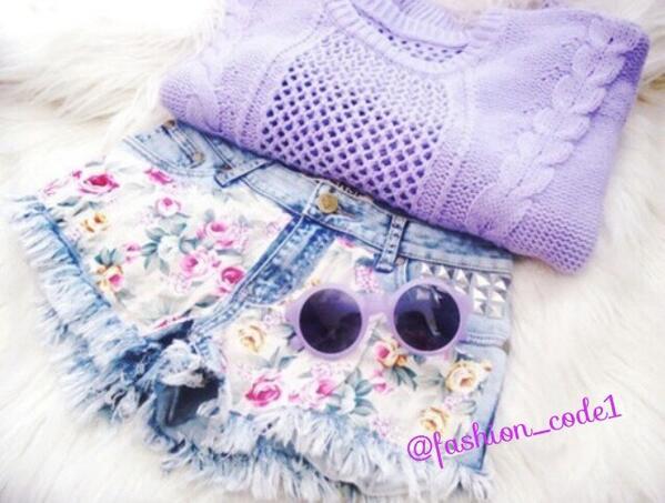 パステルカラーが素敵な
ニットコーデ☆