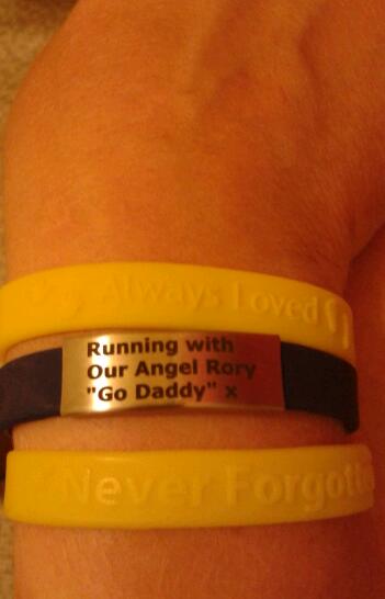 slowden's tweet photo. Completed the June @VirtualRunnerUK 10k this morning, in 1hr 2mins, in memory of my baby Son Rory #4Rory http://t.co/gAVWKAjHQi