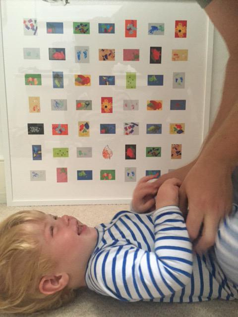 BarneyandWilf's tweet photo. Happy Father's Day! Check out this masterpiece by Samuel aged 17mths...his daddy loved it!! http://t.co/yAiX2Jjfmj