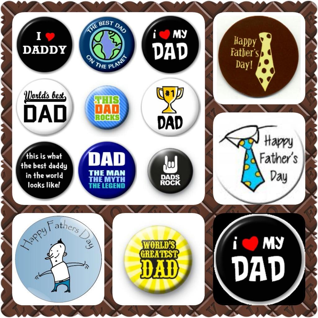 PrintHUB4u's tweet photo. Daddy Dad Badges :) ;) http://t.co/j9ZLCjIjmo