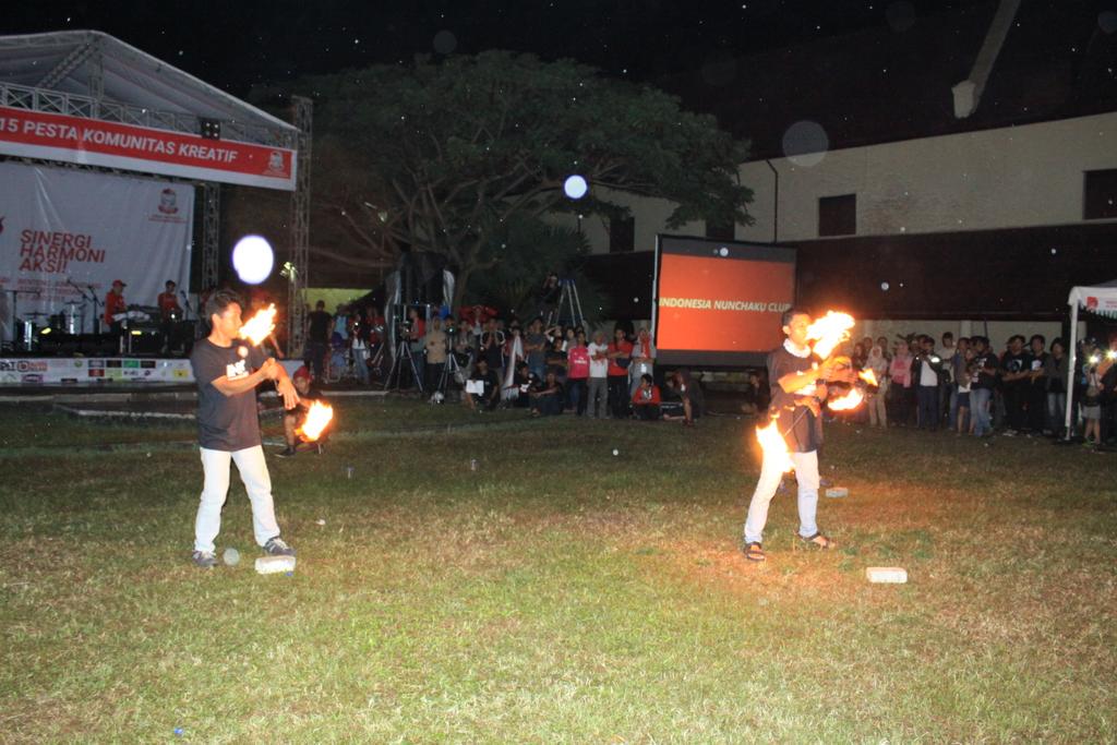 IncReg's tweet photo. Pkm 2015 indonesian nunchaku club http://t.co/0SR0ZvAogX