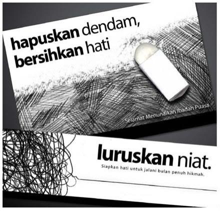 Selamat menunaikan ibadah puasa