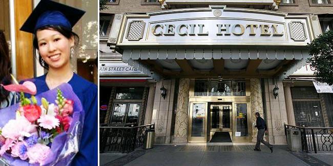 FaktaHorror's tweet photo. Kematian Elisa Lam di Cecil Hotel termasuk salah satu misteri di dunia yang tak pernah terpecahkan. http://t.co/Xp7GaZ1ugN