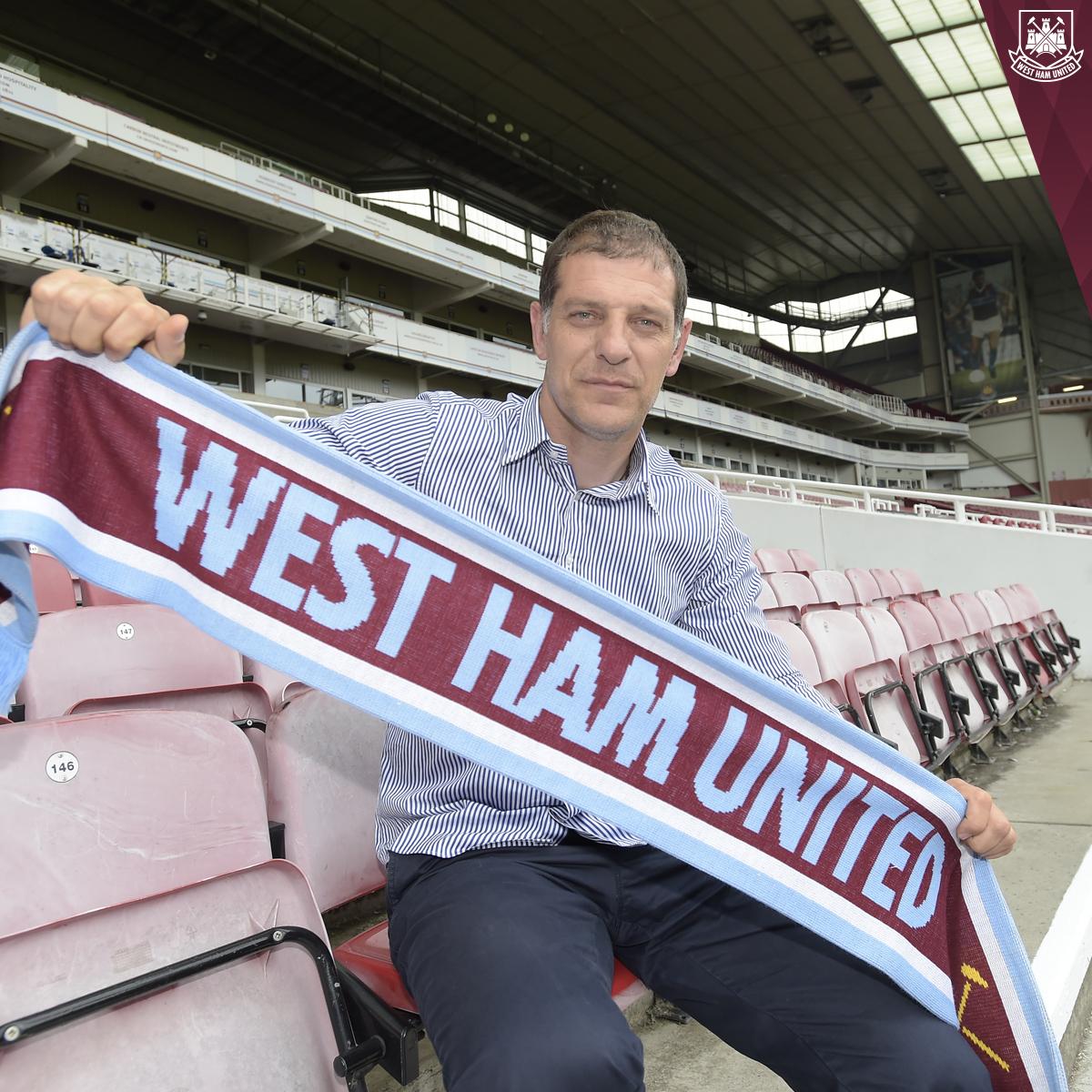COMPETITION: Want to win a scarf signed by the new boss? Then simply RT this to give yourself a chance! #WHUFC #COYI