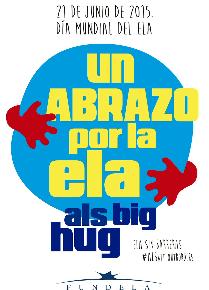 Día Mundial de la ELA, hoy damos un abrazo a todos los que luchan por vencer ésta enfermedad
#UnAbrazoPorLaELA