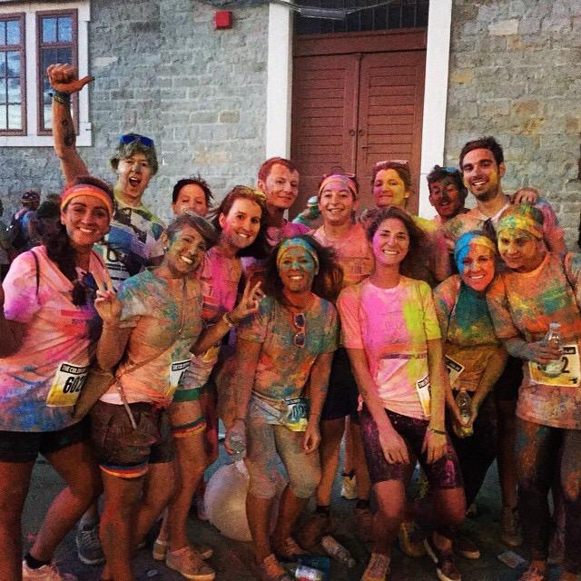 AlexisComis's tweet photo. #TheColorRunTrieste ✌️ http://t.co/qaFNz4BKuC