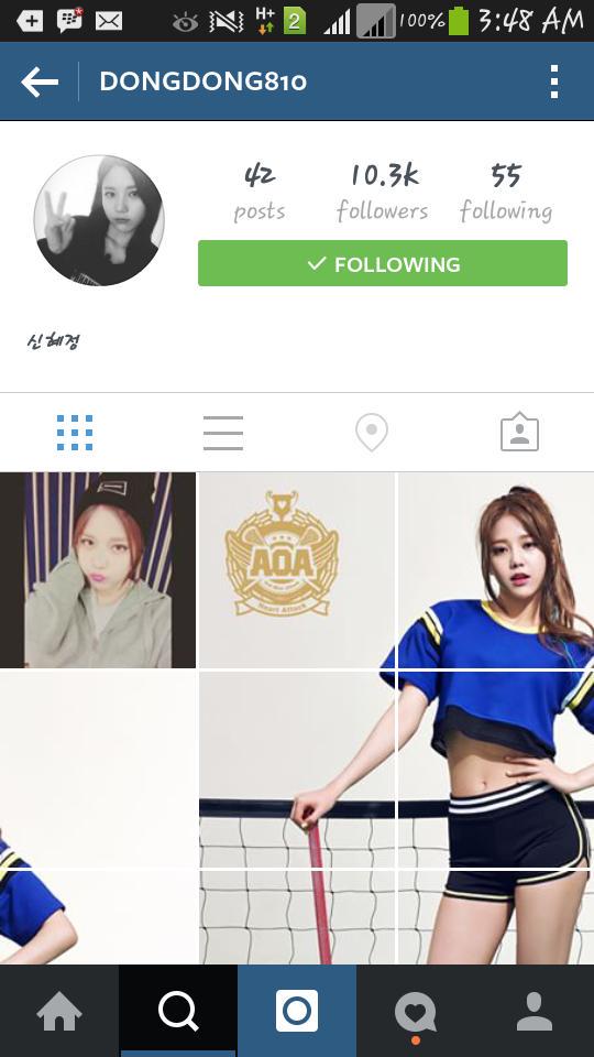 AceOfAngelsINA_'s tweet photo. [Info] Finally Hyejeong follow Jimin to Open her Instagram! ELVIS AND ALL Lets Follow our Hyejeong On (dongdong810) http://t.co/ei4PXyFkk8