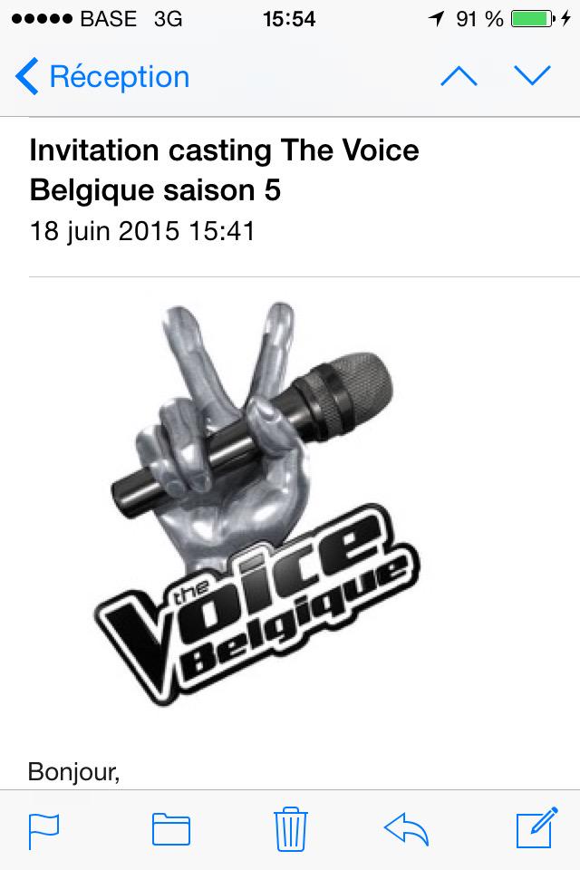 SebastienHenry_'s tweet photo. #Convication #Casting #TheVoiceBe 🎤 http://t.co/X6jasnzfgm