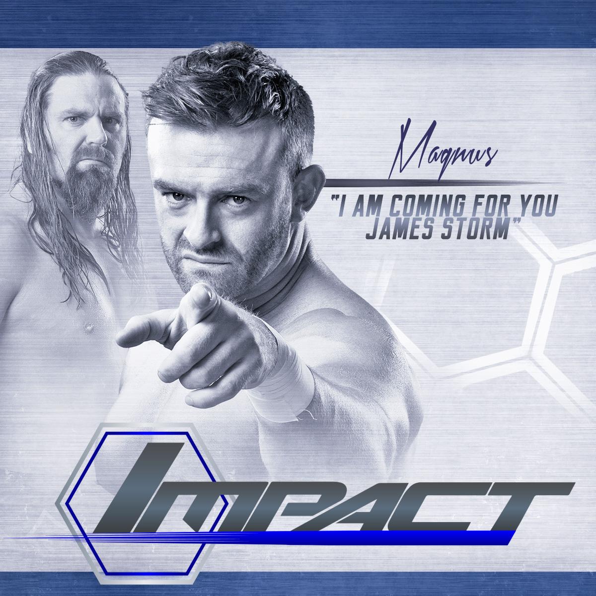 ChallengeTV's tweet photo. TONIGHT at 9pm on @IMPACTWRESTLING .. our @MagnusOfficial confronts @JamesStormBrand #WATCHOUTSTORM http://t.co/ORErZWGs3g