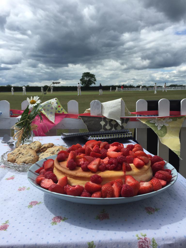 XantheClay's tweet photo. Not sure I can wait much longer for tea @uff_cricket @yorkshiretea @telegraph http://t.co/2Gk1rosChc