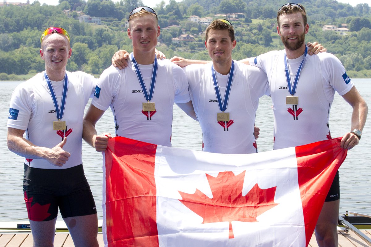 rowingcanada's tweet image. Congrats to all our #CanadaStrong crews &amp;amp; coaches! Podium finishes M4-, M4x &amp;amp; W8+ &amp;amp; a super tight 4th for @Zee_monsta