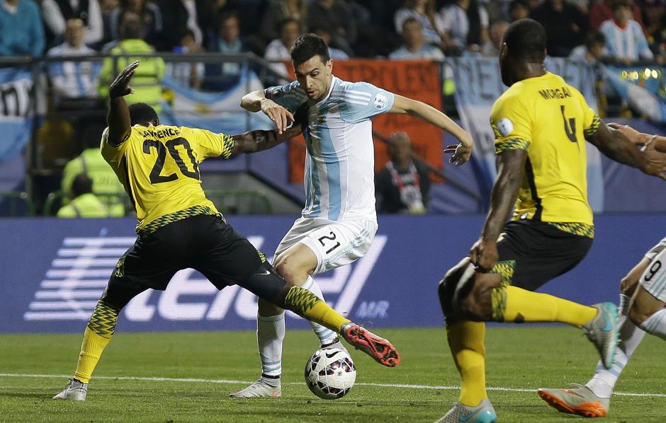 PSG4Actu's tweet photo. @Javi_Pastore élu meilleur joueur de l'Argentine face à la Jamaïque. #PSG #CopaAmerica http://t.co/ofcmwrU4YN via @le_Parisien_PSG