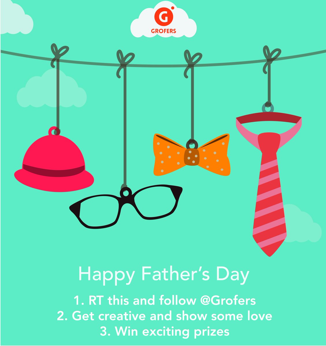 #ContestAlert Tell us a movie title that describes your father the best! #HappyFathersDay #GroferIt