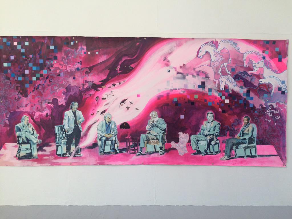 CGLArtSchool's tweet photo. Sneak peek! Undergraduate Degree Show on its way! @DegreeShow15 @an_artnews http://t.co/cI2paT68rA