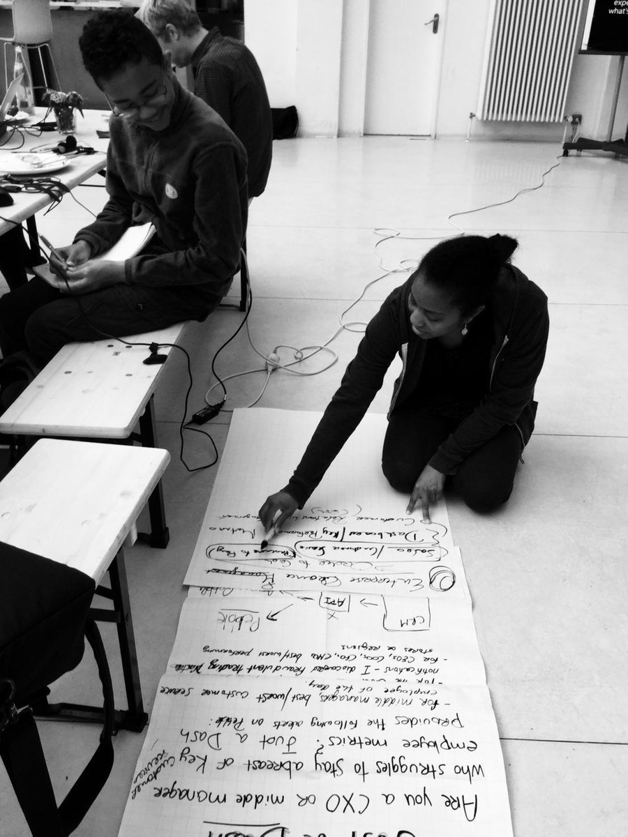 Datarella's tweet photo. Mother teaching her son CRM in 5 minutes #wdh15 http://t.co/6DKuLRe4Ma