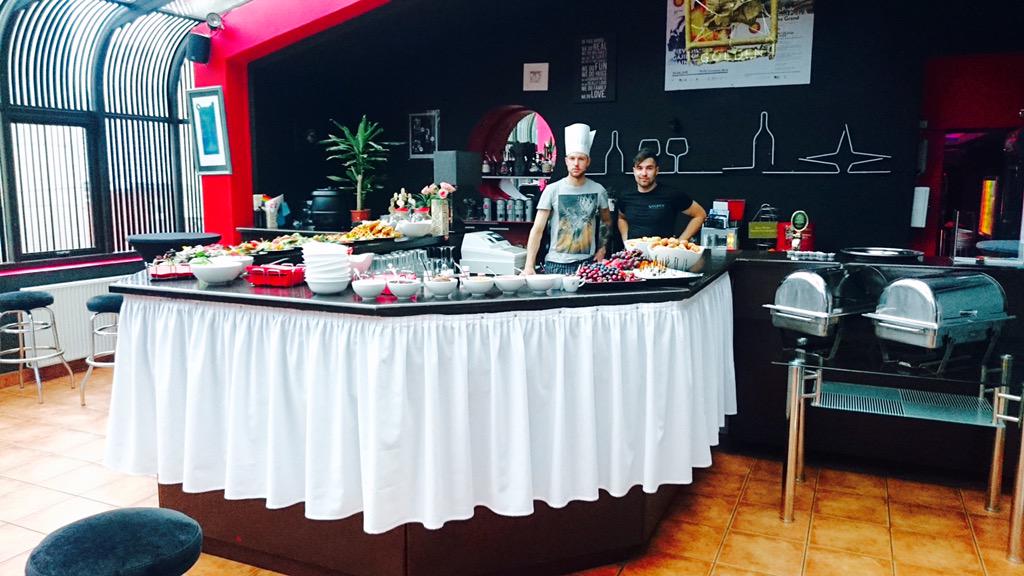 europrideriga's tweet photo. Brunch at the Golden bar is on now (until 17:00)! A welcome Mimosa, bottomless coffee/tea &amp; delicious food buffet 15€ http://t.co/uv7C4cQaHX