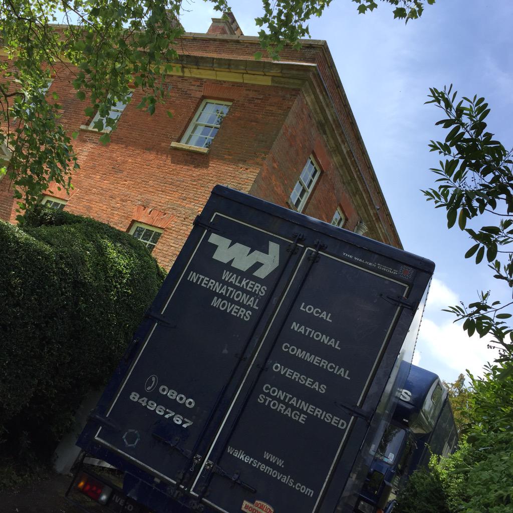 benedictridge's tweet photo. Amazing team @WalkersRemovals thank you for all of your hard work and help moving us! http://t.co/jeFjaxn2fY