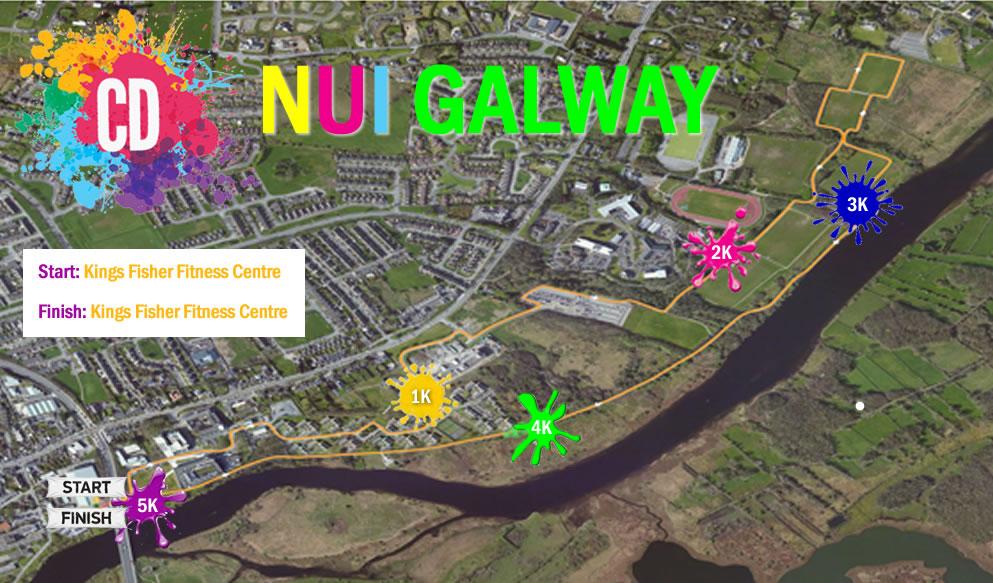 Galway_Research's tweet photo. From all @ResearchatNUIG - Well Done to everyone who took part in the @nuigalway @IrishCancerSoc #ColourDash today http://t.co/SC1CHaG6go