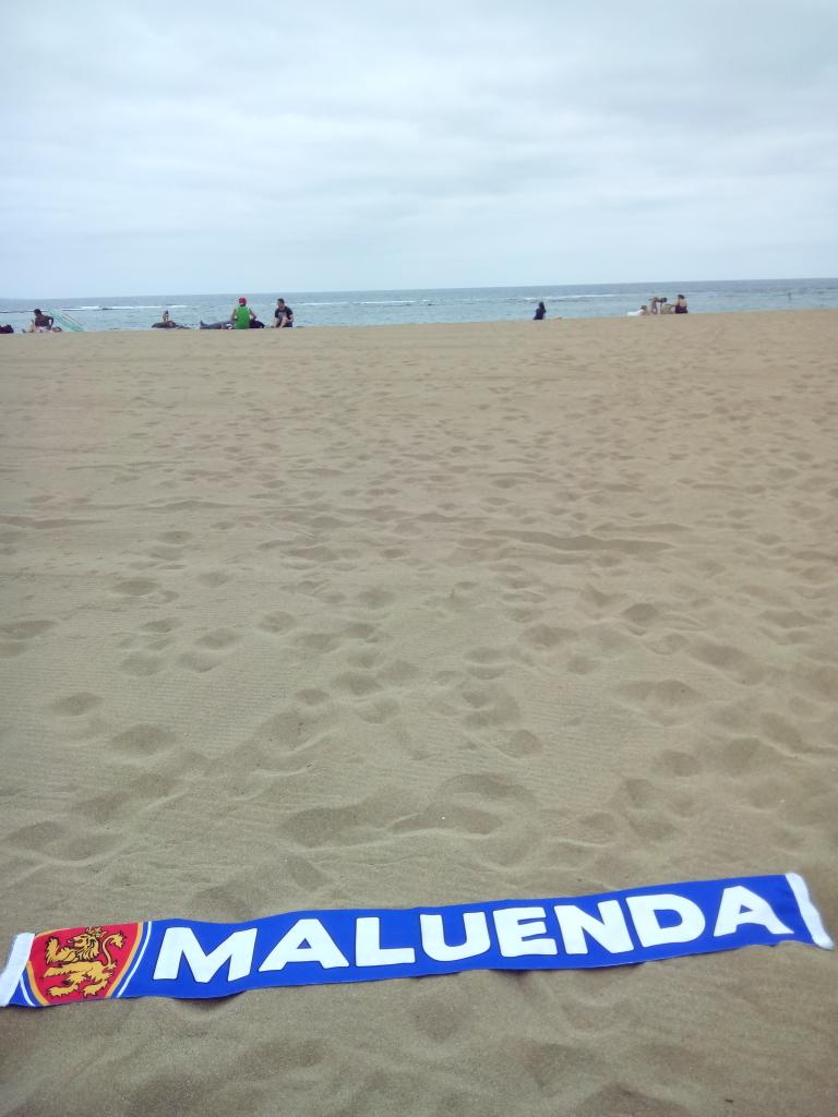 Siempre a tu lado <a href="/RealZaragoza/">Real Zaragoza</a>. Descontando las horas para el partido aquí en Las Palmas. VAMOS ZARAGOZAAAA