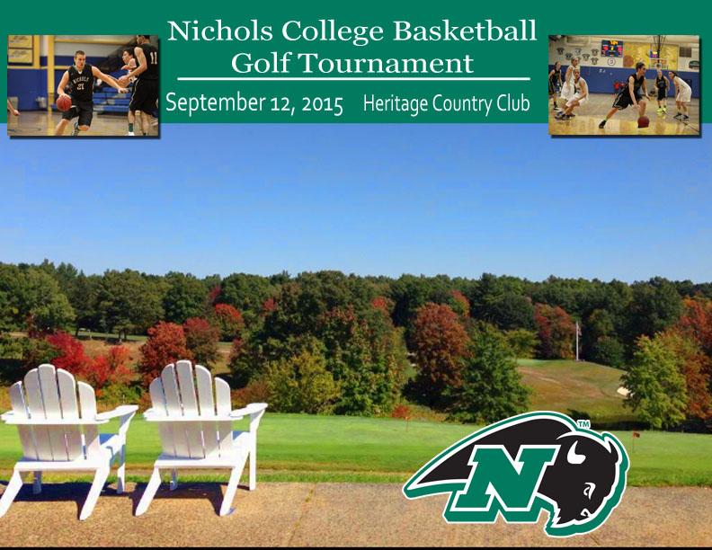 Nichols College Basketball Golf Tournament on September 12, 2015. For more info call 5082132358. Register Now!!!