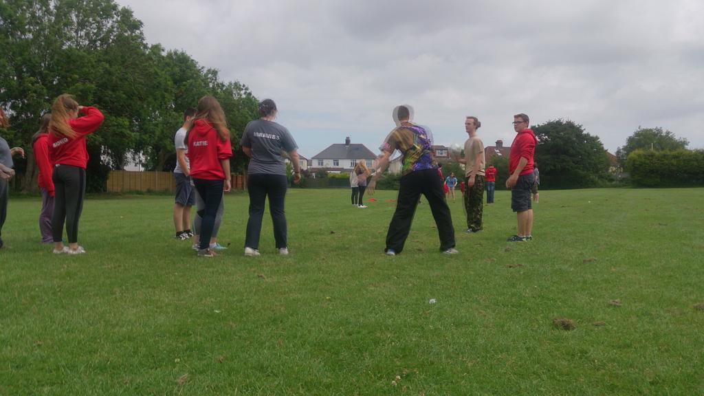 Defaidsamurai's tweet photo. Practicing for the Jamboree world football tournament. #Japan2015 #defaidsamurai http://t.co/m6BK0EOgJq