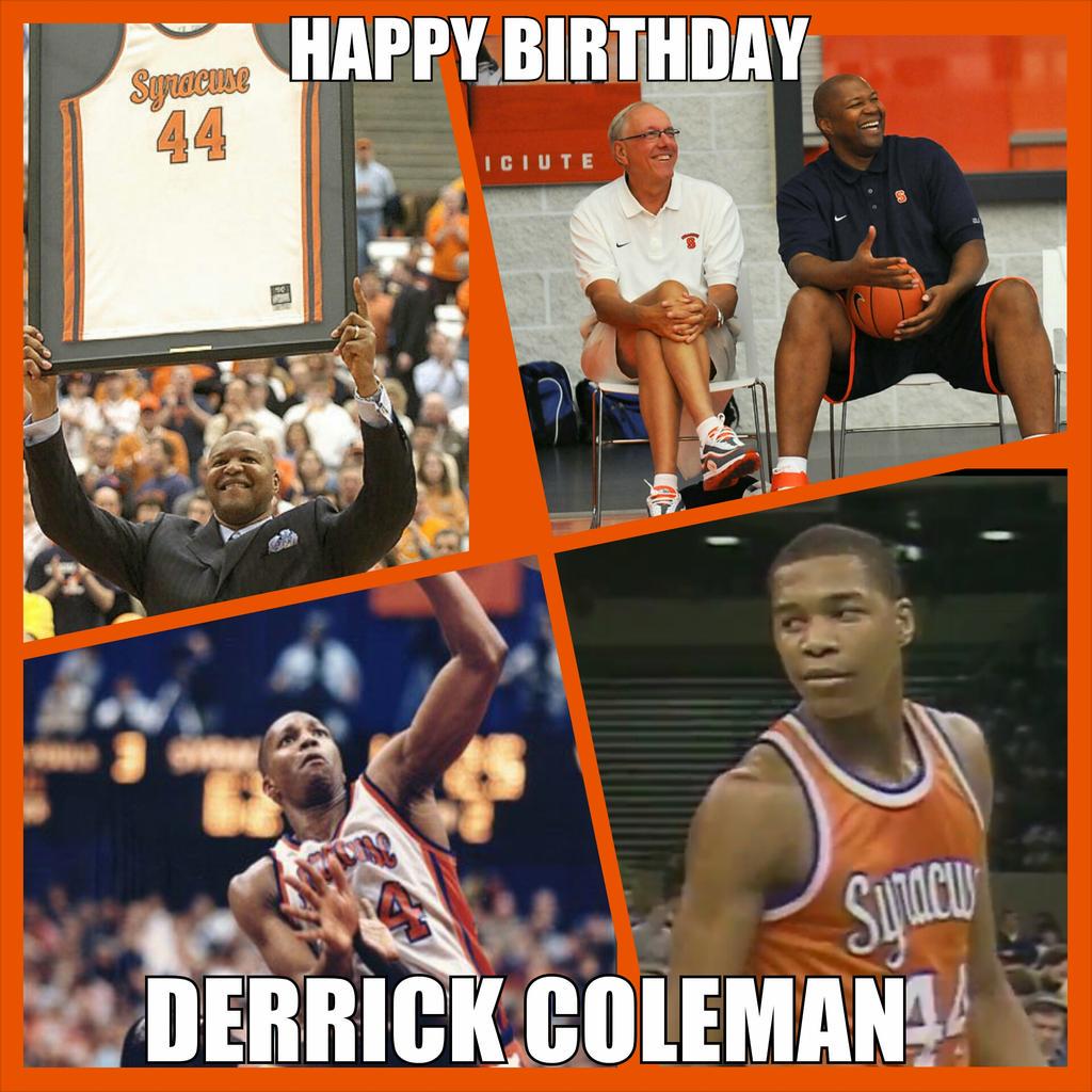Wishing A Very Happy Birthday to Derrick Coleman! 